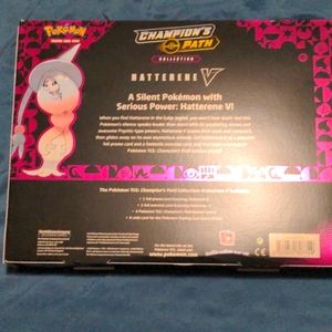 Pokemon cards champions path hatterene v